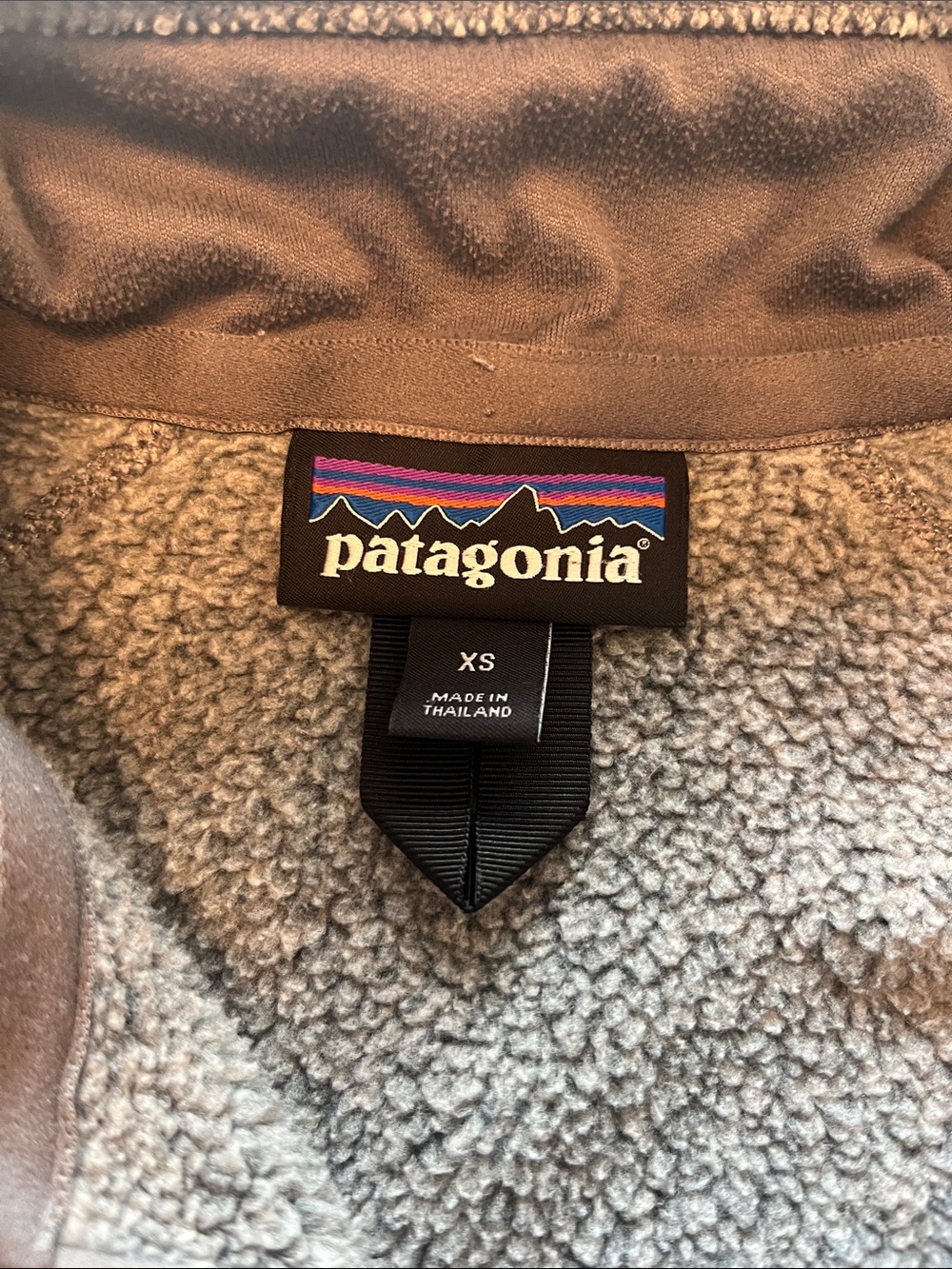 Patagonia Gray Men's Quarter-Zip Fleece Pullover - Picture 2 of 2